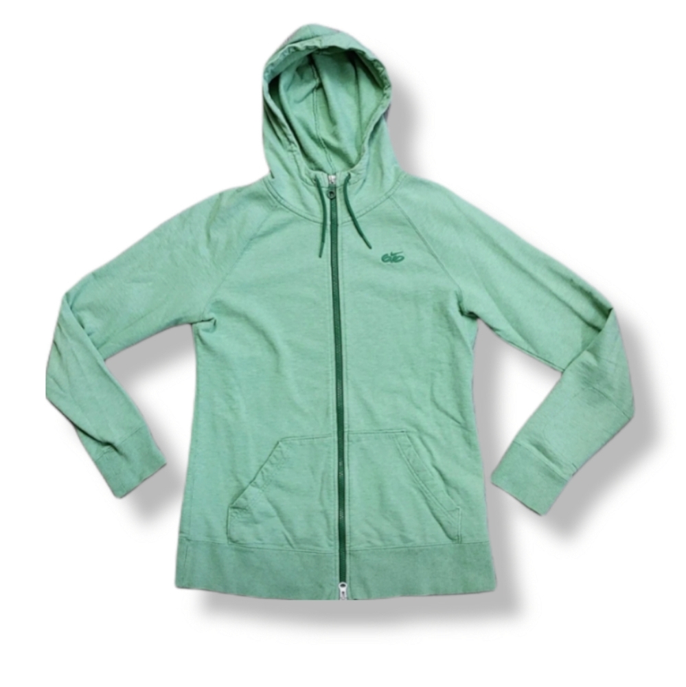 NIKE SB Women's 6.0 Sixo Icon Full Zip Up Hoodie Size Medium Green Haze